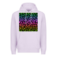 Lilac leopard glitter seamless pattern Premium Hoodie - BundleAndBundleShop