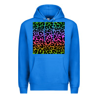True Royal leopard glitter seamless pattern Premium Hoodie - BundleAndBundleShop