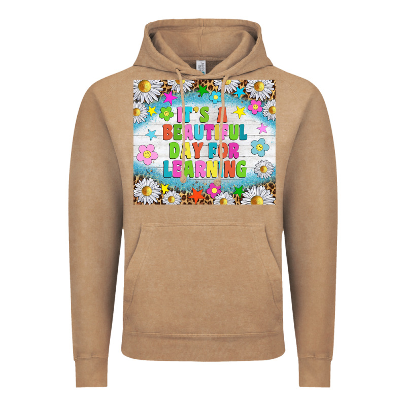 It's A Beautiful Day For Learning Tumblr Vintage Hoodie by TumblerDesignByShophia | Teevron