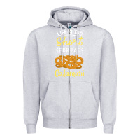 Heather Grey Calamari Squid Seafood Zipper Hoodie - minhPixels