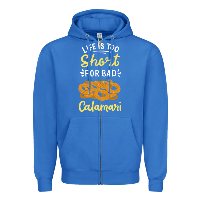Calamari Squid Seafood Zipper Hoodie by minhPixels | Teevron
