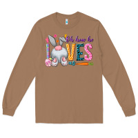 Toasted Coconut Oh how he loves us Easter Day Long Sleeve Tee - HowdyJamesFarm