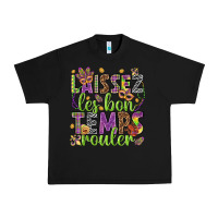 Black Loissez les bon temps rouler Urban Heavy Tee - HowdyJamesFarm
