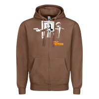 Chestnut Pulp Vintage Zipper Hoodie - minhPixels