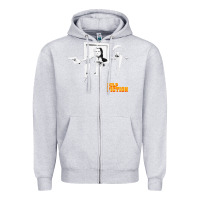 Heather Grey Pulp Vintage Zipper Hoodie - minhPixels