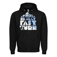 Black better off dead Zipper Hoodie - minhPixels