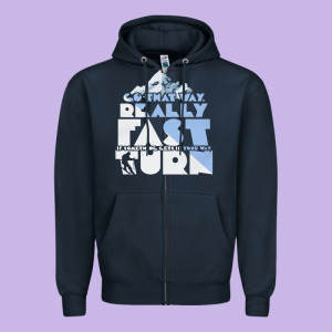Better Off Dead Zipper Hoodie Designed By Minhpixels