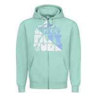 Seafoam better off dead Zipper Hoodie - minhPixels