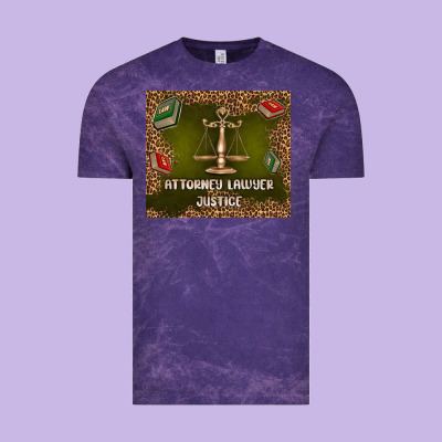 Attorney Lawyer Justice Vintage Tee Designed By Tumblerdesignbyshophia
