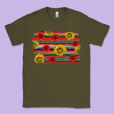 Mexico Brushstroke Classic Tee Designed By Texasbilliewilder