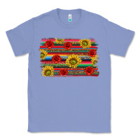 Colony Blue Mexico Brushstroke Classic Tee - texasbilliewilder