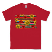 Red Mexico Brushstroke Classic Tee - texasbilliewilder