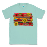 Seafoam Mexico Brushstroke Classic Tee - texasbilliewilder