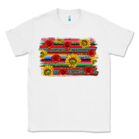 White Mexico Brushstroke Classic Tee - texasbilliewilder