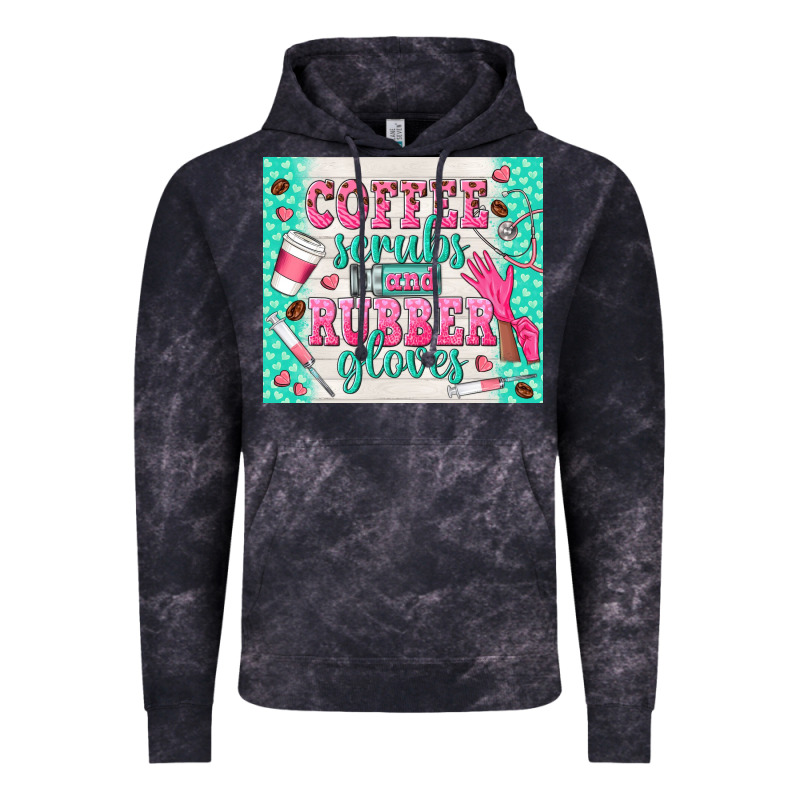 Coffee Scrubs And Rubber Gloves Vintage Hoodie by TumblerDesignByShophia | Teevron