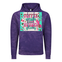 Cloud Purple coffee scrubs and rubber gloves Vintage Hoodie - TumblerDesignByShophia