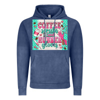 Vintage Denim coffee scrubs and rubber gloves Vintage Hoodie - TumblerDesignByShophia