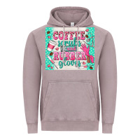 Vintage Zinc coffee scrubs and rubber gloves Vintage Hoodie - TumblerDesignByShophia