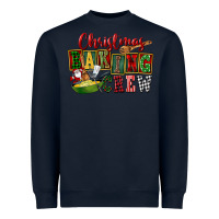 Navy Christmas baking crew Heavyweight Sweatshirt - FaDigitalArtStudio
