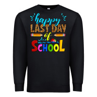 Black happy last day of school Premium Sweatshirt - Artiststas