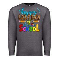 Charcoal Heather happy last day of school Premium Sweatshirt - Artiststas