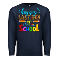 Navy happy last day of school Premium Sweatshirt - Artiststas