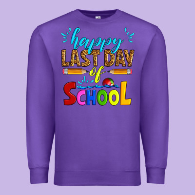 Happy Last Day Of School Premium Sweatshirt Designed By Artiststas
