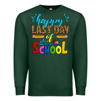 Sports Green happy last day of school Premium Sweatshirt - Artiststas