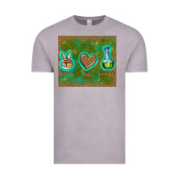 Vintage Zinc peace love lab tech Vintage Tee - TumblerDesignByShophia