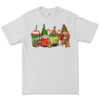 Dove Grey christmas gnomes coffee Premium Tee - Jasminsmagicworld