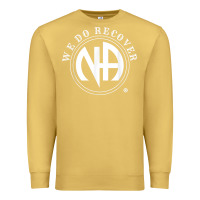 Antique Gold We Do Recover Narcotics Anonymous Men Women Gift Premium Sweatshirt - minhPixels