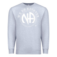 Heather Grey We Do Recover Narcotics Anonymous Men Women Gift Premium Sweatshirt - minhPixels