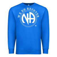 True Royal We Do Recover Narcotics Anonymous Men Women Gift Premium Sweatshirt - minhPixels