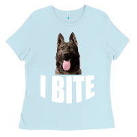 Baby Blue I Bite Ladies Tee - Bettercallsaul