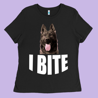I Bite Ladies Tee Designed By Bettercallsaul