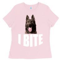 Bubblegum Pink I Bite Ladies Tee - Bettercallsaul