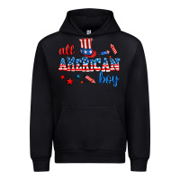 Black all american boy Urban Hoodie - AdoDesignShop
