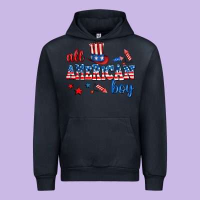 All American Boy Urban Hoodie Designed By Adodesignshop