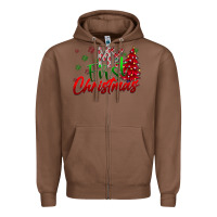 Chestnut my first Christmas Zipper Hoodie - CowhideDigitalArt