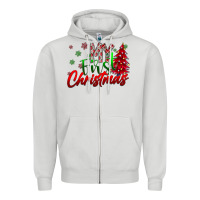 My First Christmas Zipper Hoodie | Teevron
