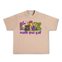 Burro Love Mardi Gras Y'all Urban Heavy Tee - HowdyJamesFarm