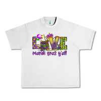 Lunar Rock Love Mardi Gras Y'all Urban Heavy Tee - HowdyJamesFarm