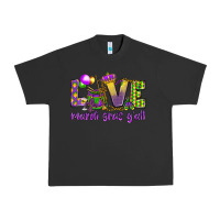 Pigment Black Love Mardi Gras Y'all Urban Heavy Tee - HowdyJamesFarm