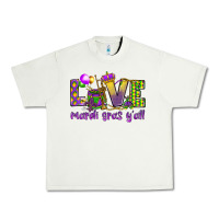 Pistachio Love Mardi Gras Y'all Urban Heavy Tee - HowdyJamesFarm