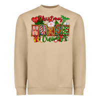 Mushroom Christmas Nurse Crew Heavyweight Sweatshirt - FaDigitalArtStudio