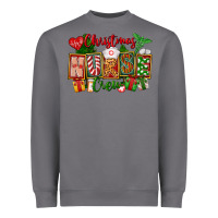 Storm Christmas Nurse Crew Heavyweight Sweatshirt - FaDigitalArtStudio