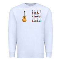 White Guitars How it Started How It's Going Guitar Players Funny Premium Sweatshirt - minhPixels