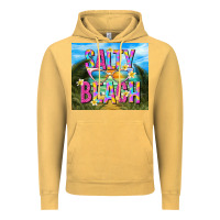 Vintage Mustard salty beach Vintage Hoodie - TumblerDesignByShophia