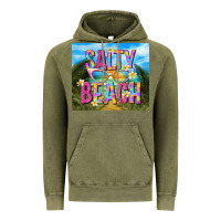Vintage Olive salty beach Vintage Hoodie - TumblerDesignByShophia