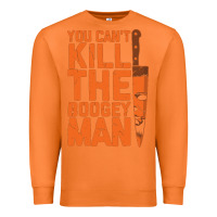 Oogeyman Halloween Horror Distressed Quote Orange Premium Sweatshirt | Teevron